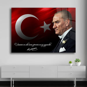 LightArt özel tasarım sözlü cam tablo